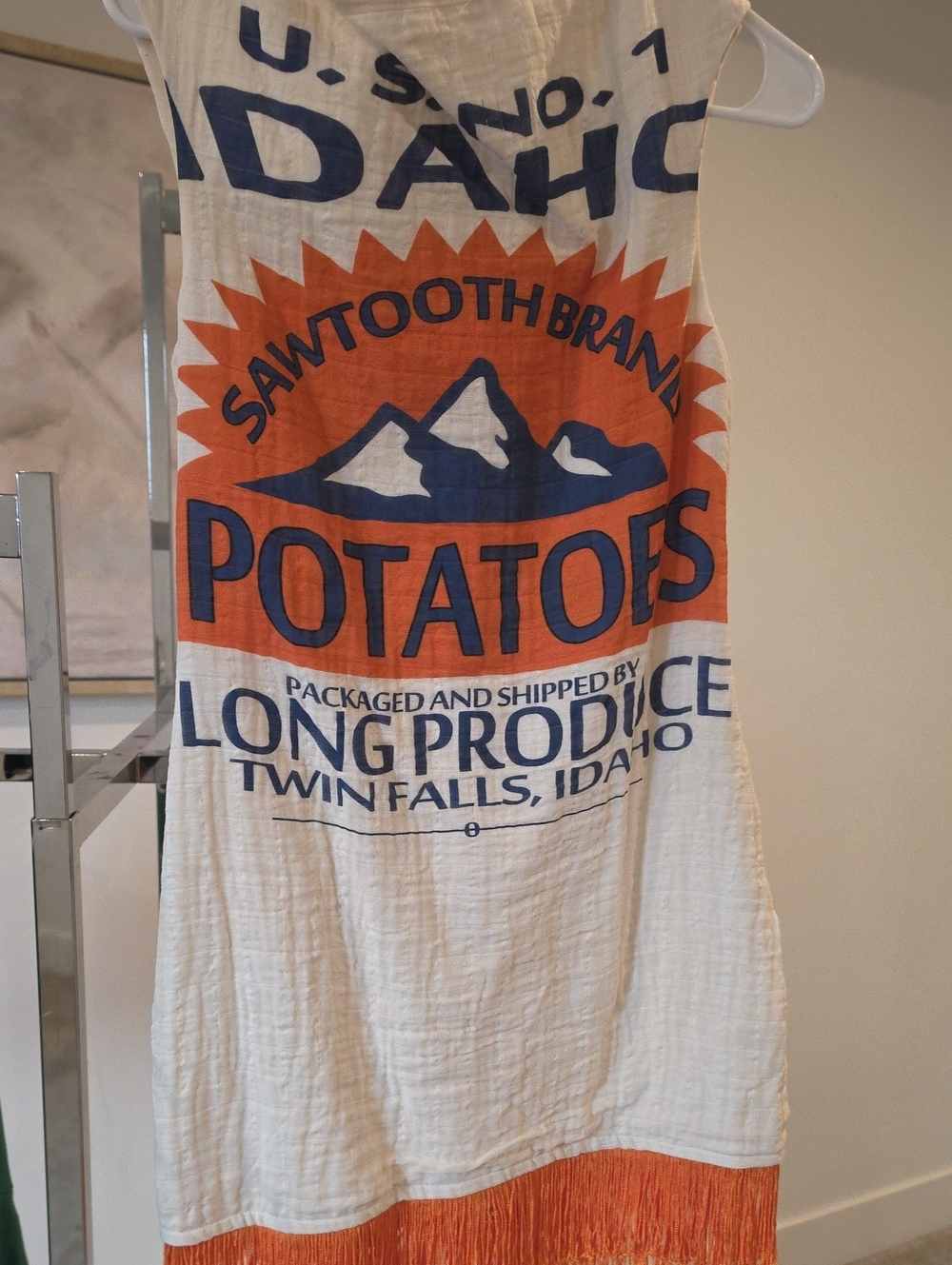 Marylin Monroe Idaho Potato Sack Dress